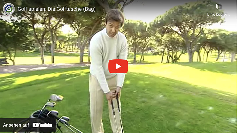 Golf spielen: Die Tasche. Video laden